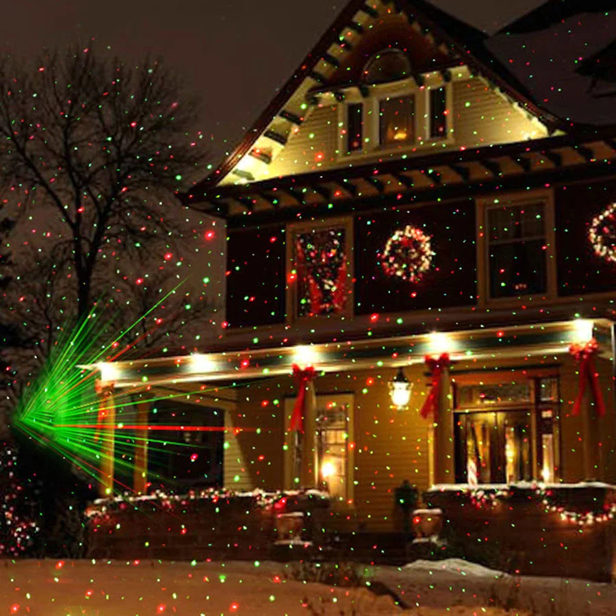PROYECTOR LASER NAVIDEÑO + ENVÍO GRATIS