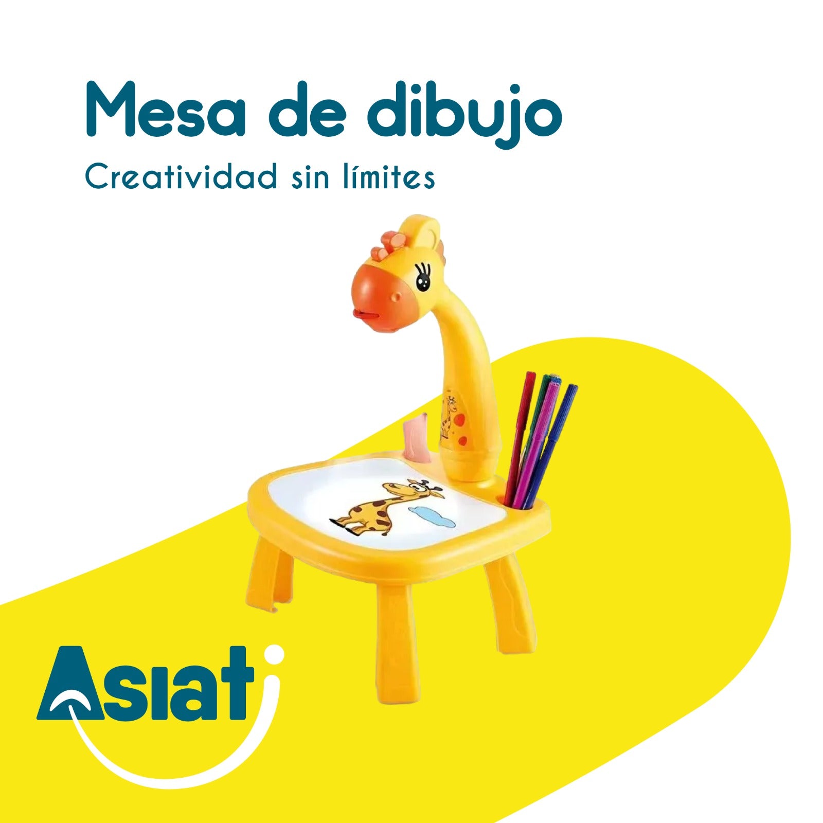 Mesa de dibujo para niño