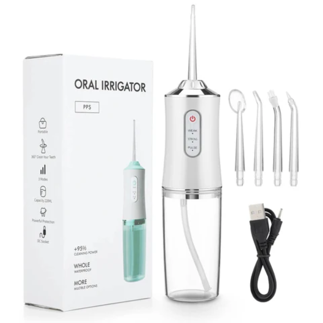 IRRIGADOR BUCAL, LIMPIEZA PROFUNDA + ENVÍO GRATIS🎁