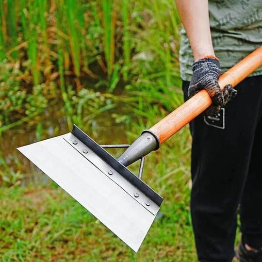 PALA DE CABEZA PLANA PARA LIMPIEZA DE JARDINERIA Y MÁS