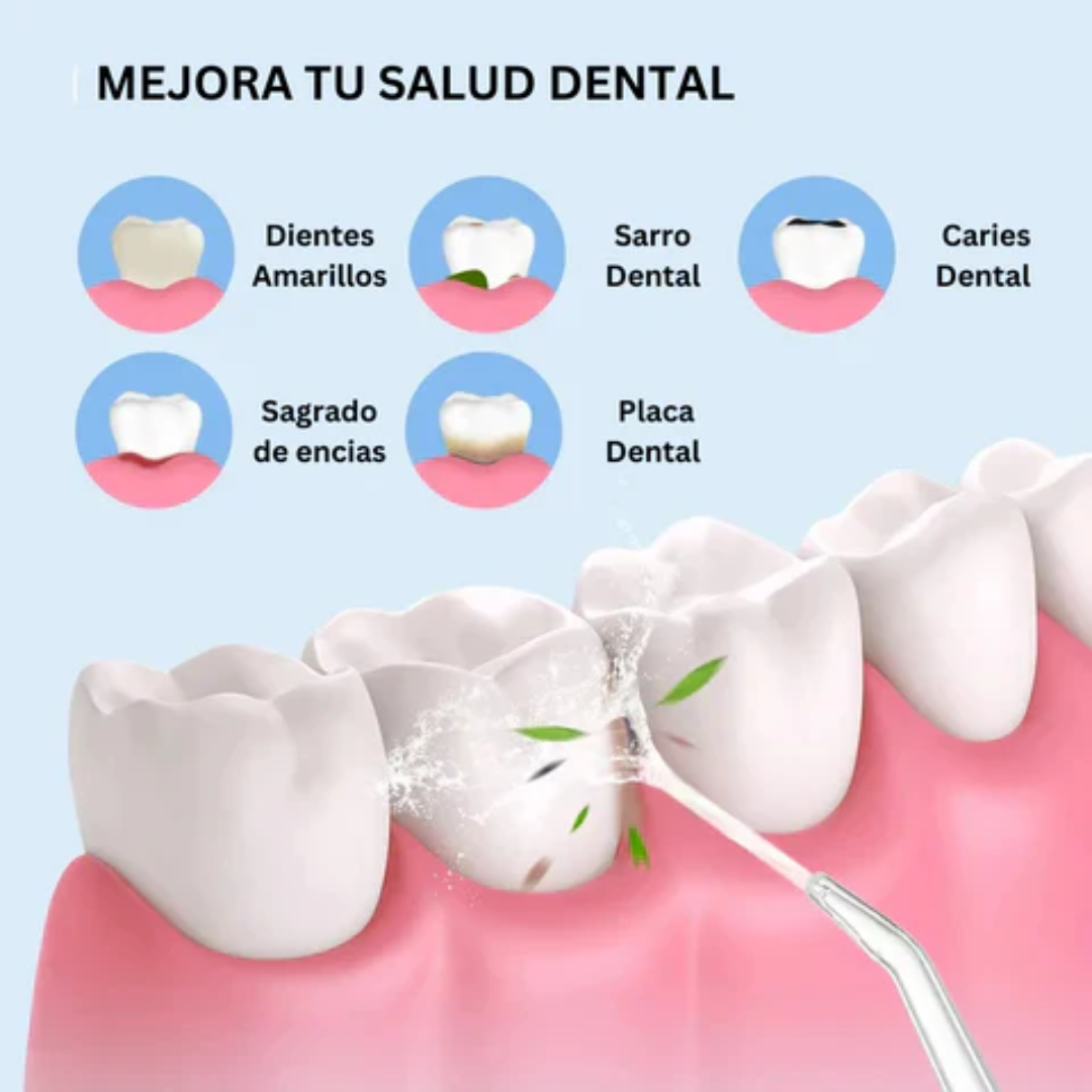 IRRIGADOR BUCAL, LIMPIEZA PROFUNDA + ENVÍO GRATIS🎁