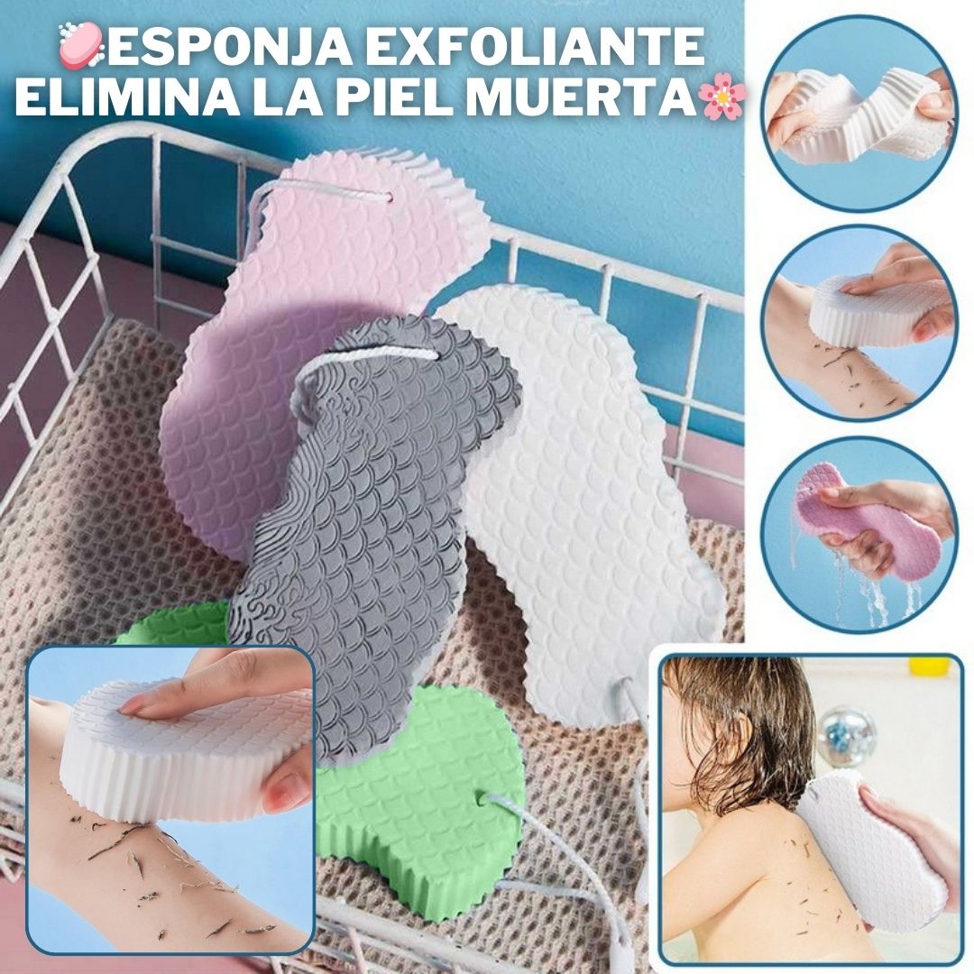 🧼 CloudSkin®| Esponja Exfoliante Ultra Suave 🌸 ¡PAGAS 1 LLEVAS 2!