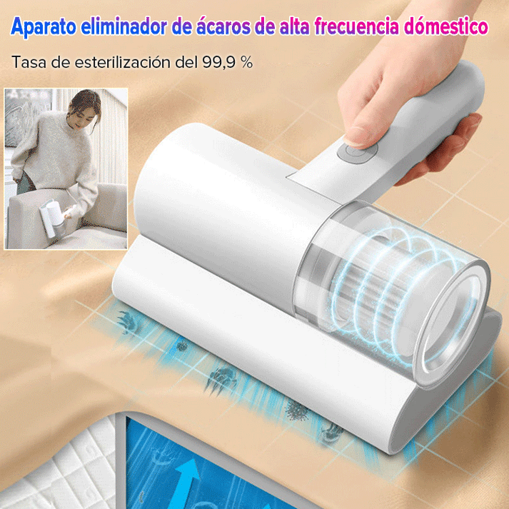 ASPIRADORA UV DE ÁCAROS Y POLVO DE ALTA FRECUENCIA + ENVÍO GRATIS🎁