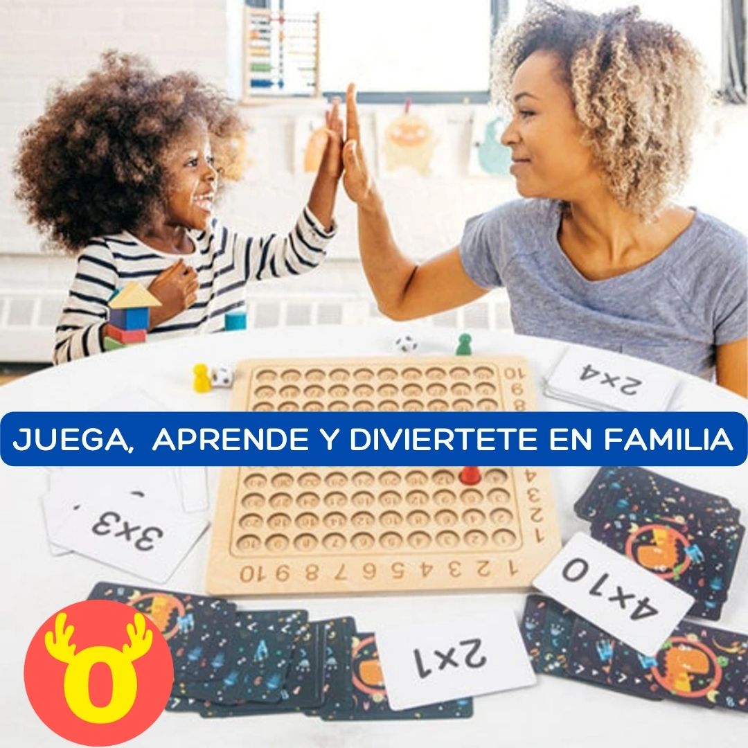 🧮Multiplica su Diversión y Conocimiento: Juguete Montessori para Pequeños Genios👨‍👩‍👧‍👦