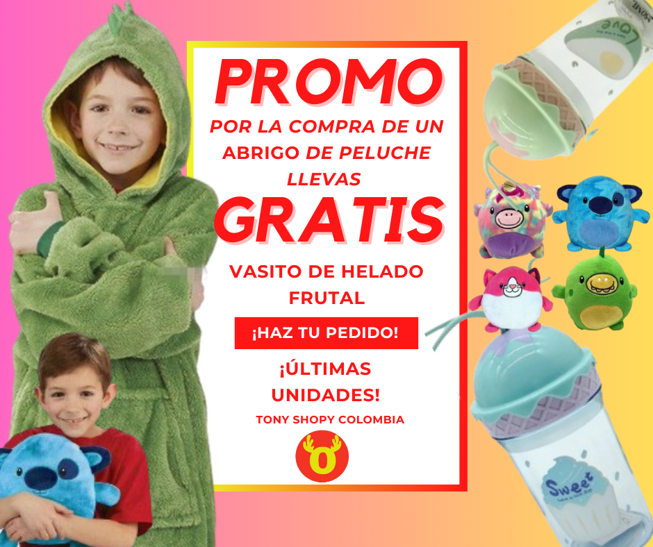 🧸Huggle Pets® | ABRIGO PELUCHE + GRATIS BOTELLA HELADO🍧🍦