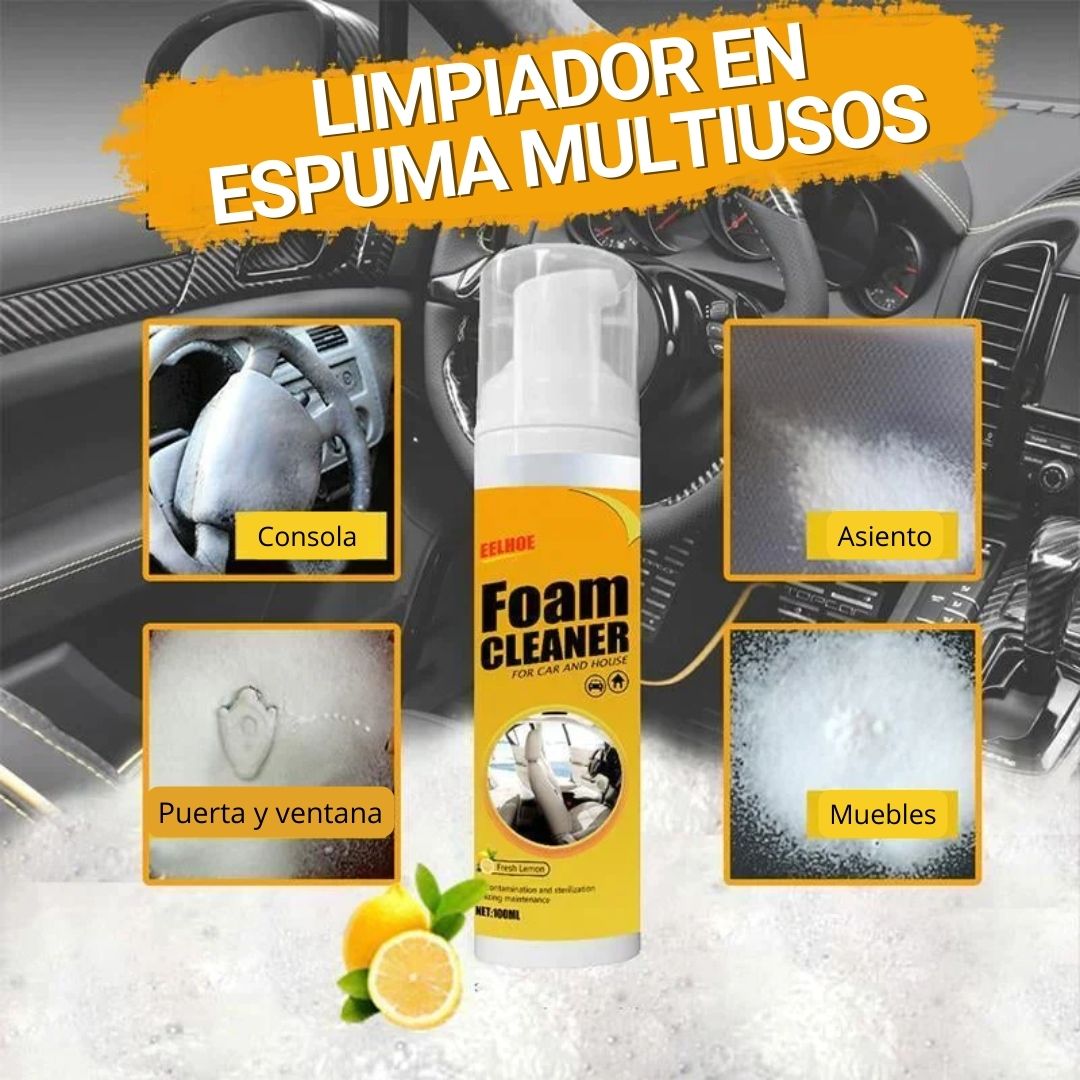 POTENTE ESPUMA LIMPIADORA MULTIUSOS + ENVÍO GRATIS🎁