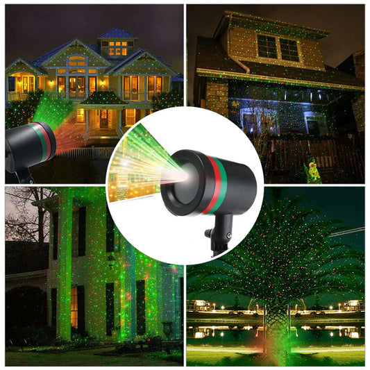 PROYECTOR LASER NAVIDEÑO + ENVÍO GRATIS
