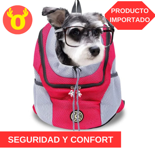 ⭐HuellasBag™ | 🐶 Bolso de transporte transpirable para mascotas 🐱