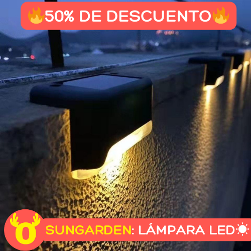 💡 Lámparas LED solares: Iluminación GRATUITA para tus espacios al aire libre 🌞 SET x4 UNIDADES