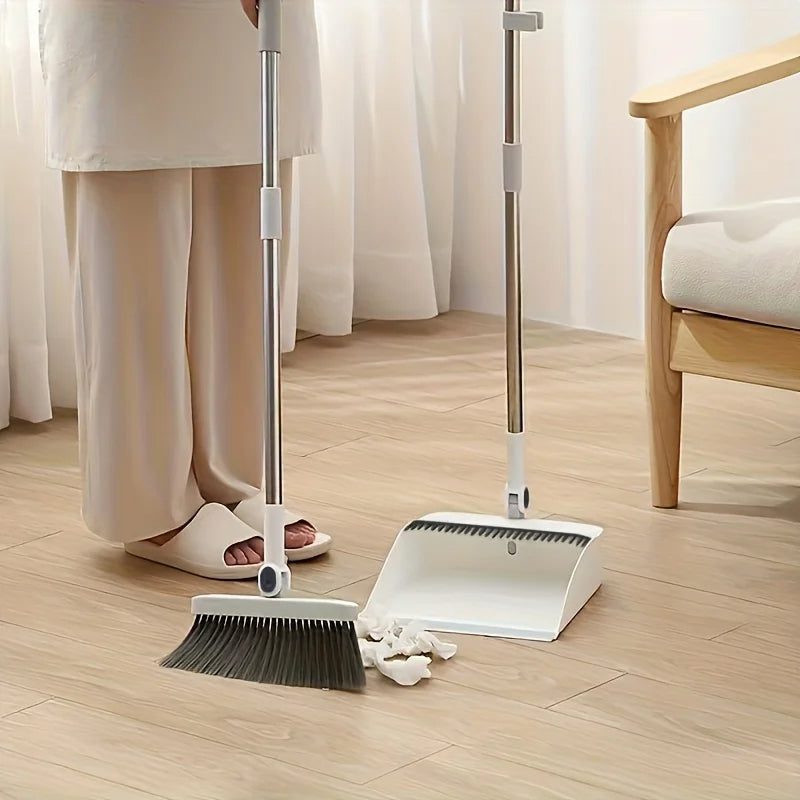 Clean Broom ®️ ESCOBA-RECOGEDOR PRACTICA