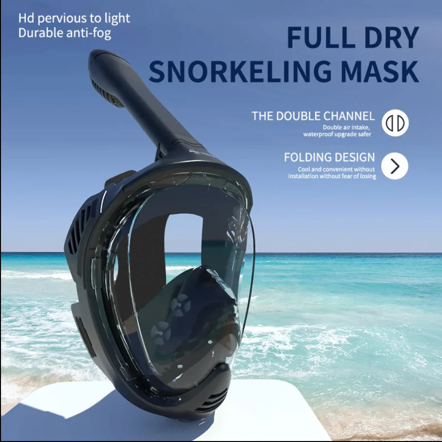 SNORKEL PRO® | MÁSCARA FULLFACE ¡RESPIRA BAJO EL AGUA!