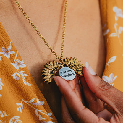 🌻COLLAR PERSONALIZADO "YOU ARE MY SUNSHINE"🌻🔥PAGA 1 LLEVA 2🔥¡ÚLTIMAS UNIDADES!🔥