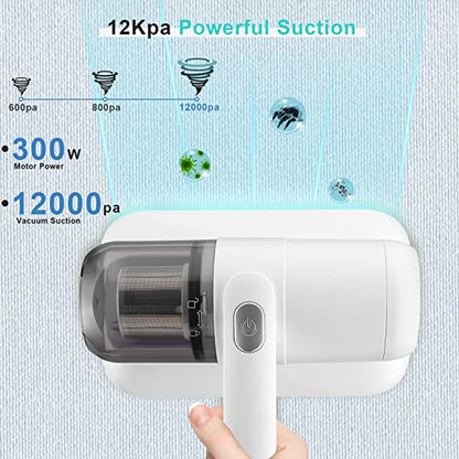 ASPIRADORA UV DE ÁCAROS Y POLVO DE ALTA FRECUENCIA + ENVÍO GRATIS🎁